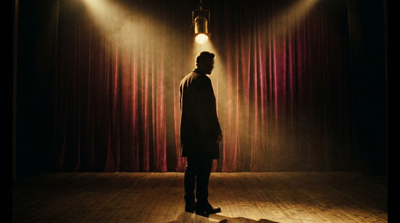 Michael Dacian Pop auf der Bühne — Schauspieler in Berlin